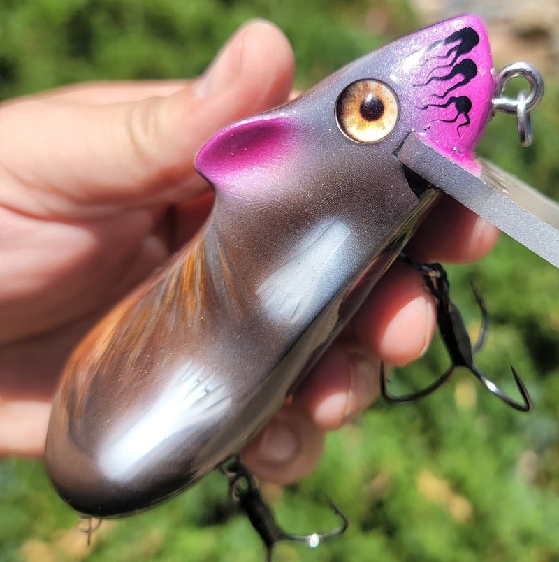 Mischief Topwater Rat Lure – SacPig Bait Co.