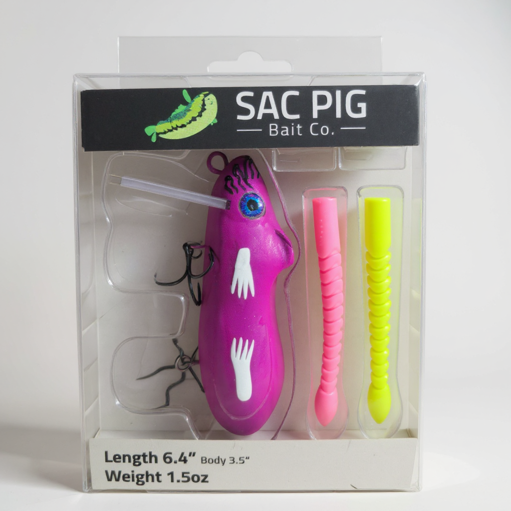 Purble SacPig Mischief Go Topwater Rat