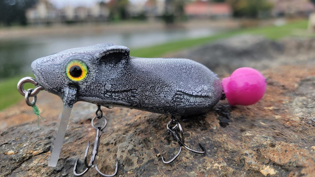 Mischief Travel Topwater Rat Lure – SacPig Bait Co.